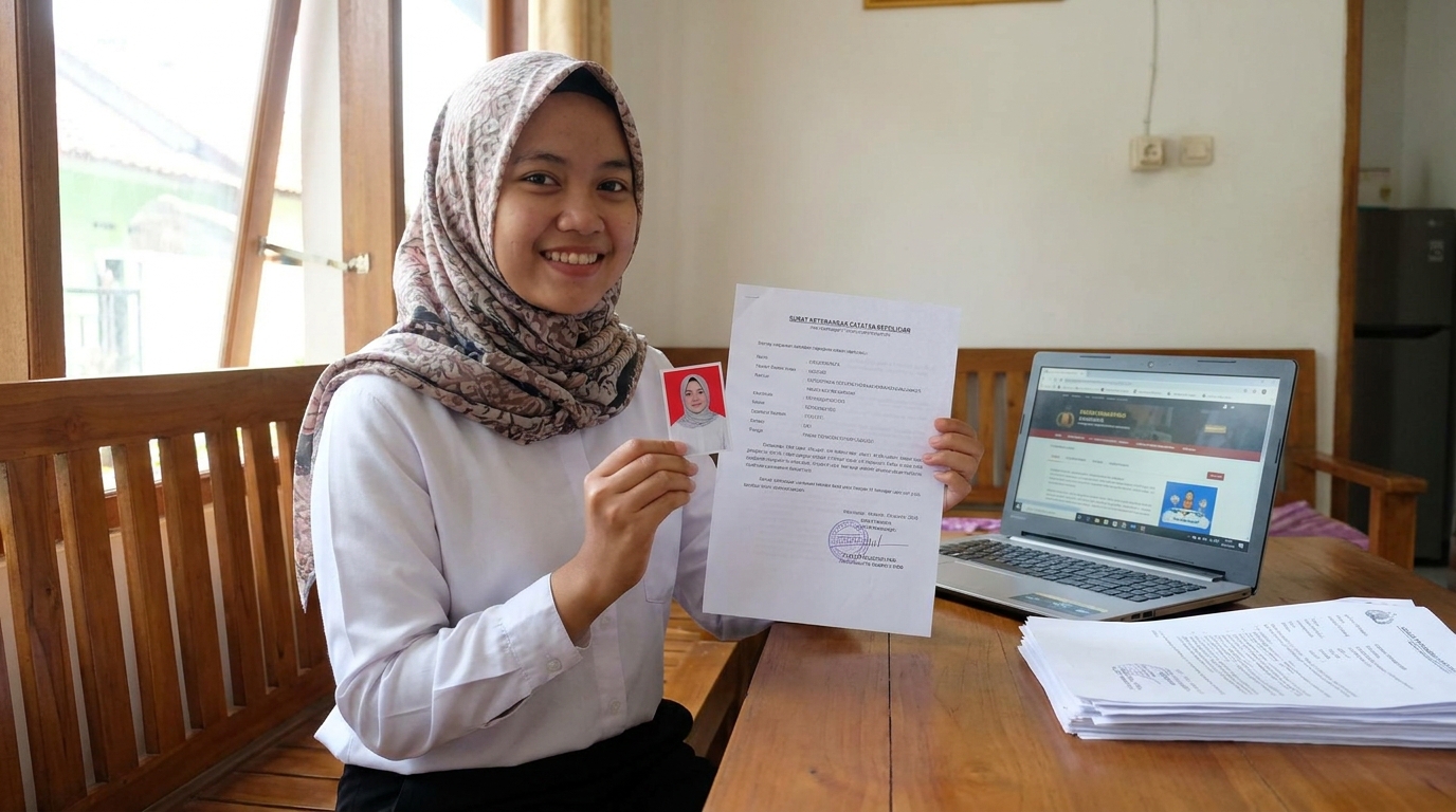 Supporting image showing the final accepted-looking result described in "Hindari Kesalahan Umum Ini".