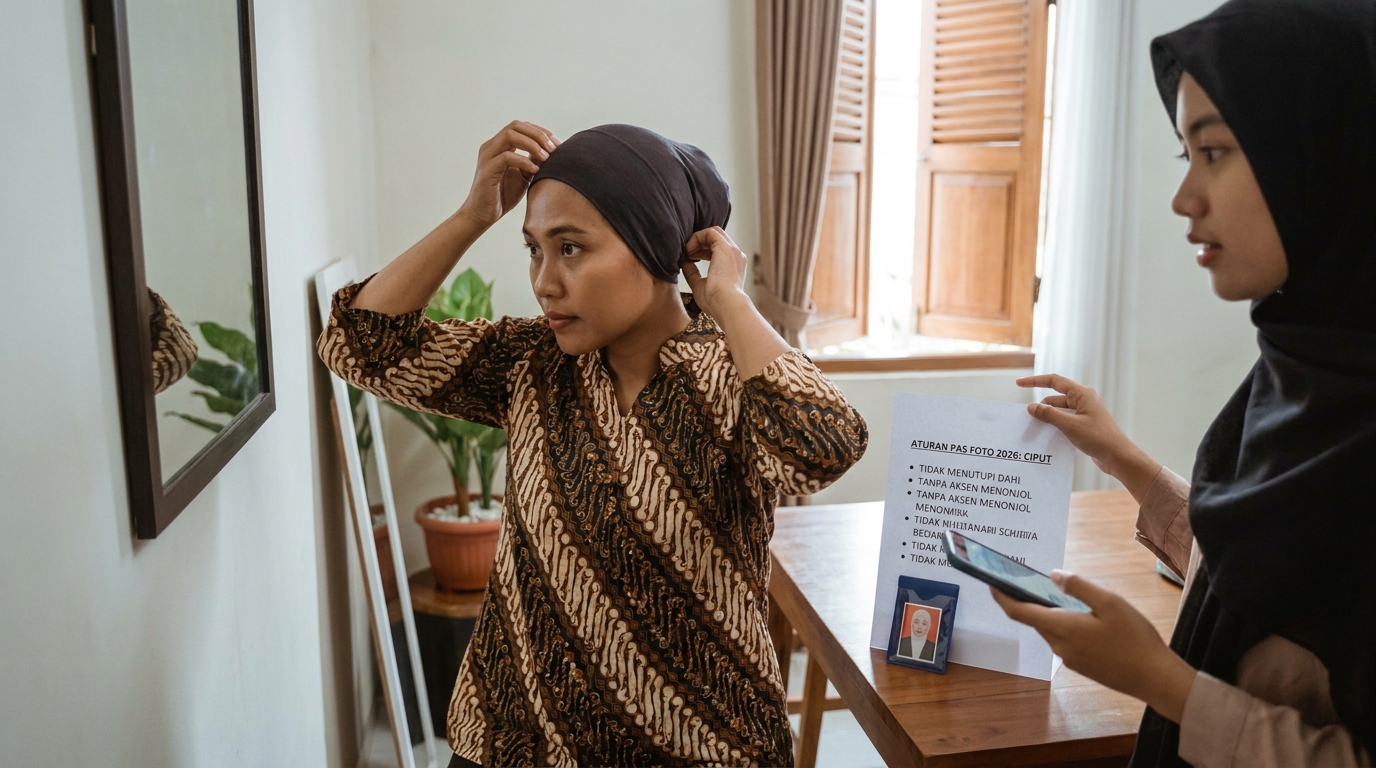 Supporting image that visualizes the requirements, checklist, or technical standards from "Aturan Penggunaan Ciput: Menghindari Penolakan Sistem".