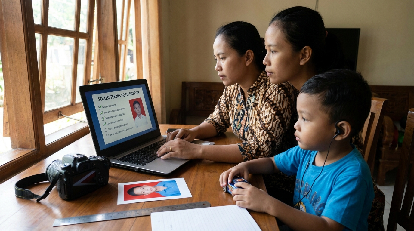 Supporting image that visualizes the requirements, checklist, or technical standards from "Solusi Teknis untuk Hasil Profesional".