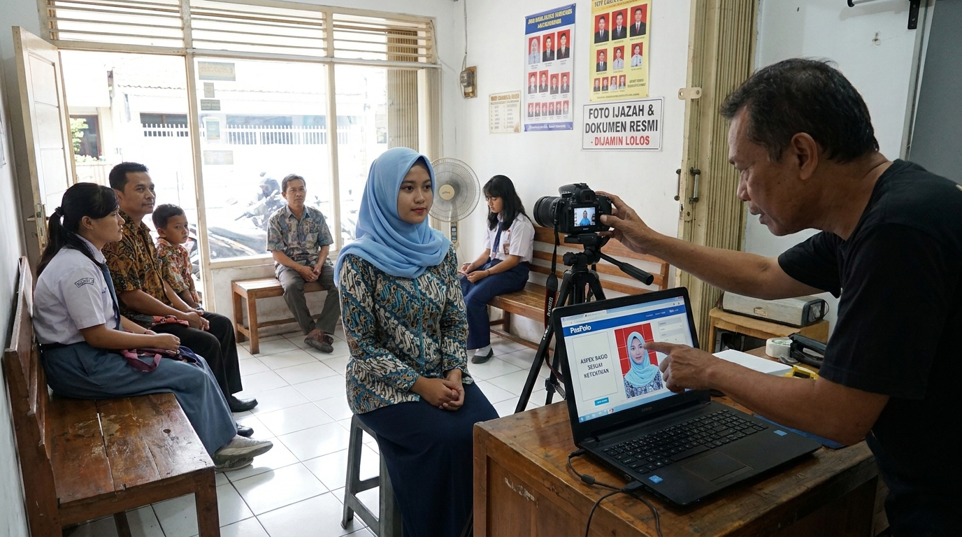 Menavigasi Estetika dan Kepatuhan: Aturan Jilbab Pas Foto Ijazah 2026