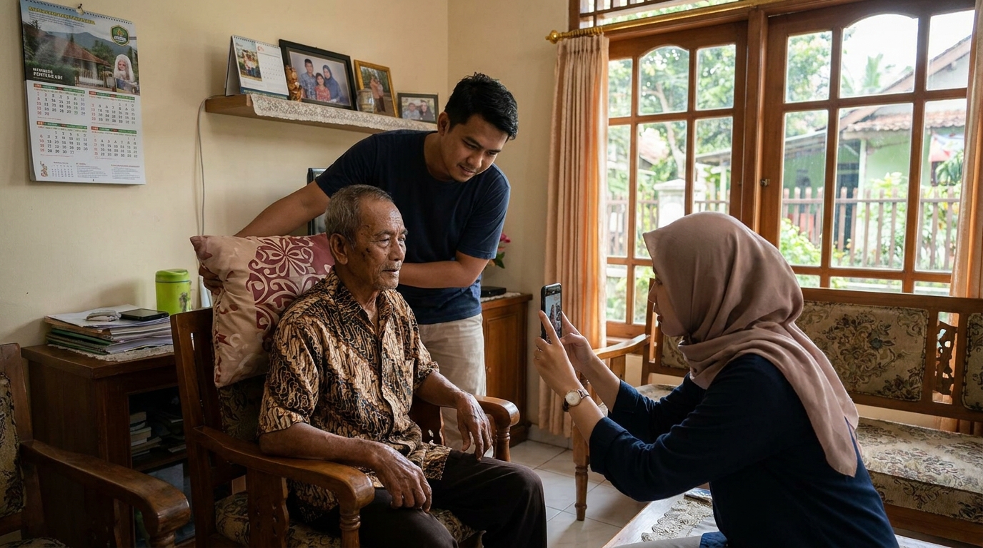 Seni Mengambil Foto Dokumen Lansia: Panduan Empati dan Teknis di Rumah Tahun 2026