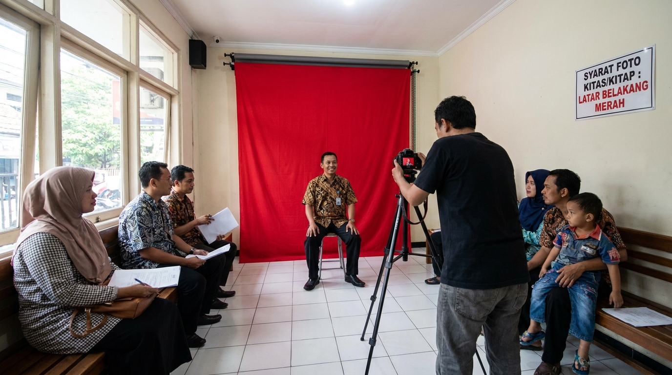 Standar Foto KITAS 2026: Mengapa Detail Visual Menentukan Kredibilitas Izin Tinggal Anda