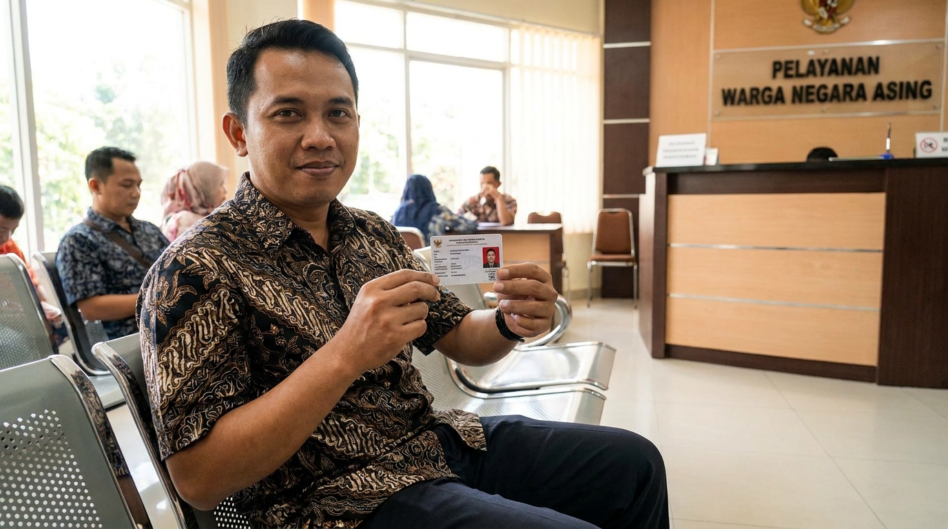Supporting image showing the final accepted-looking result described in "Membangun Kredibilitas Melalui Pose dan Pakaian".
