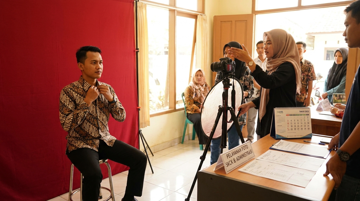 Standar Foto SKCK 2026: Membangun Kredibilitas Lewat Detail Visual