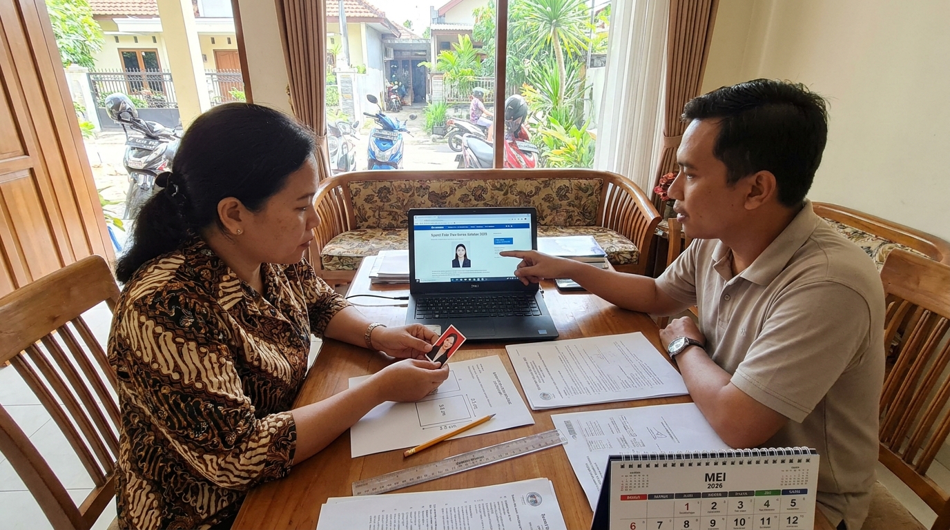 Ukuran Foto Visa Korea Selatan 2026: Panduan Standar KVAC Terbaru