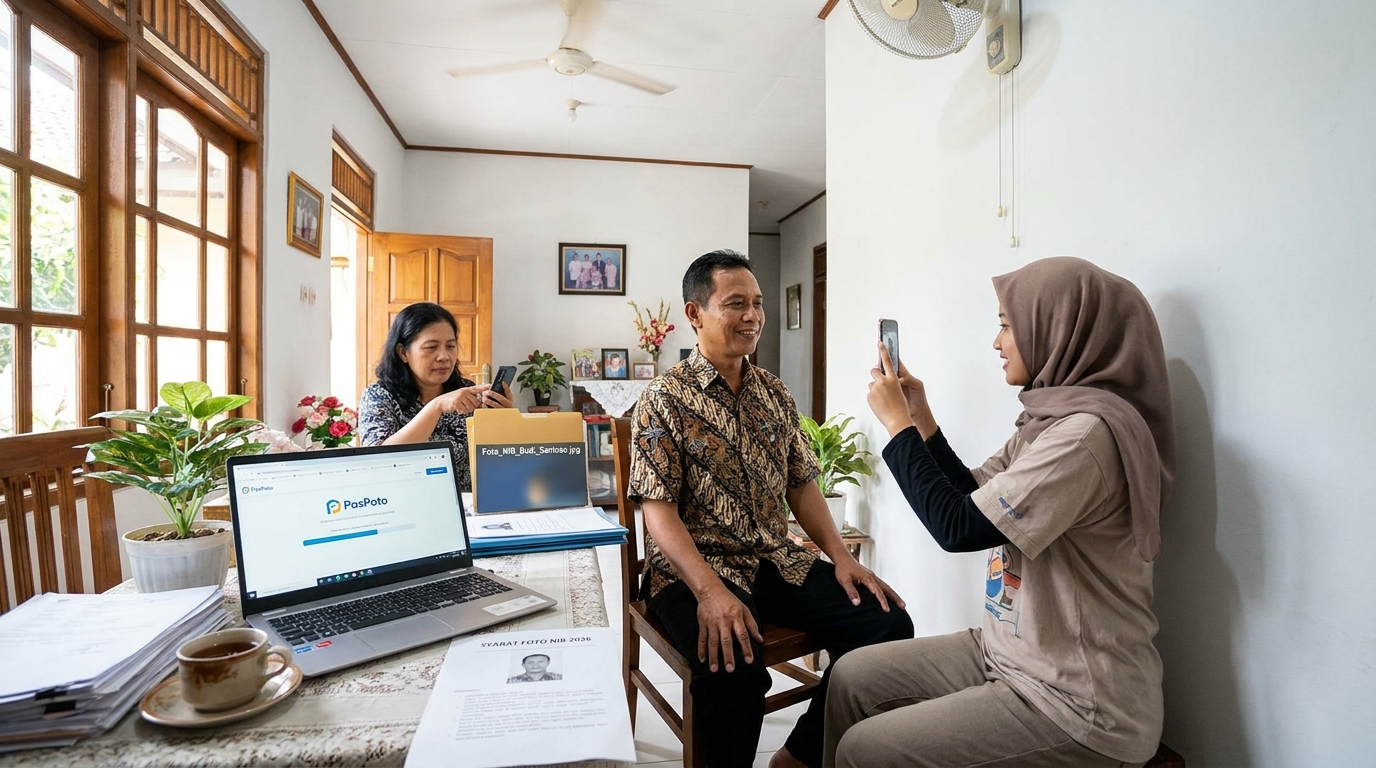 Panduan Lengkap Syarat Foto NIB 2026: Standar OSS RBA Terbaru