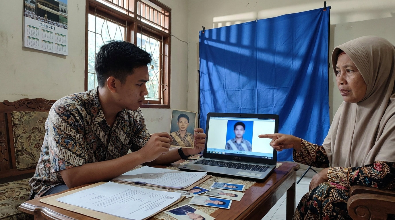 Panduan Lengkap Pas Foto TNI & POLRI 2026: Syarat, Ukuran, dan Aturan Rambut