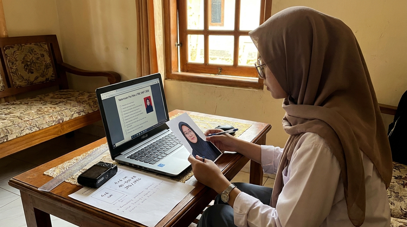 Supporting image that visualizes the requirements, checklist, or technical standards from "Ukuran dan Spesifikasi File".