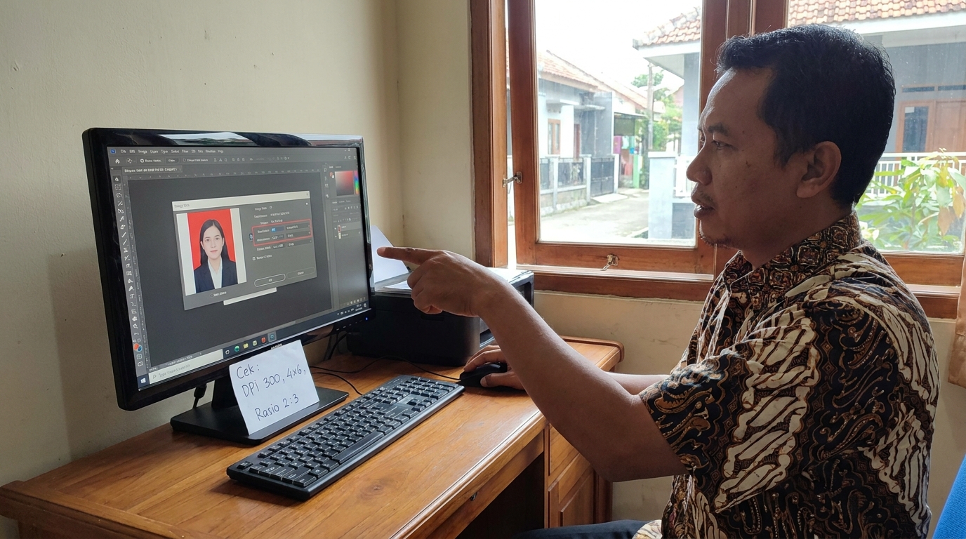 Supporting image that visualizes the requirements, checklist, or technical standards from "Resolusi DPI dan Dimensi Piksel".