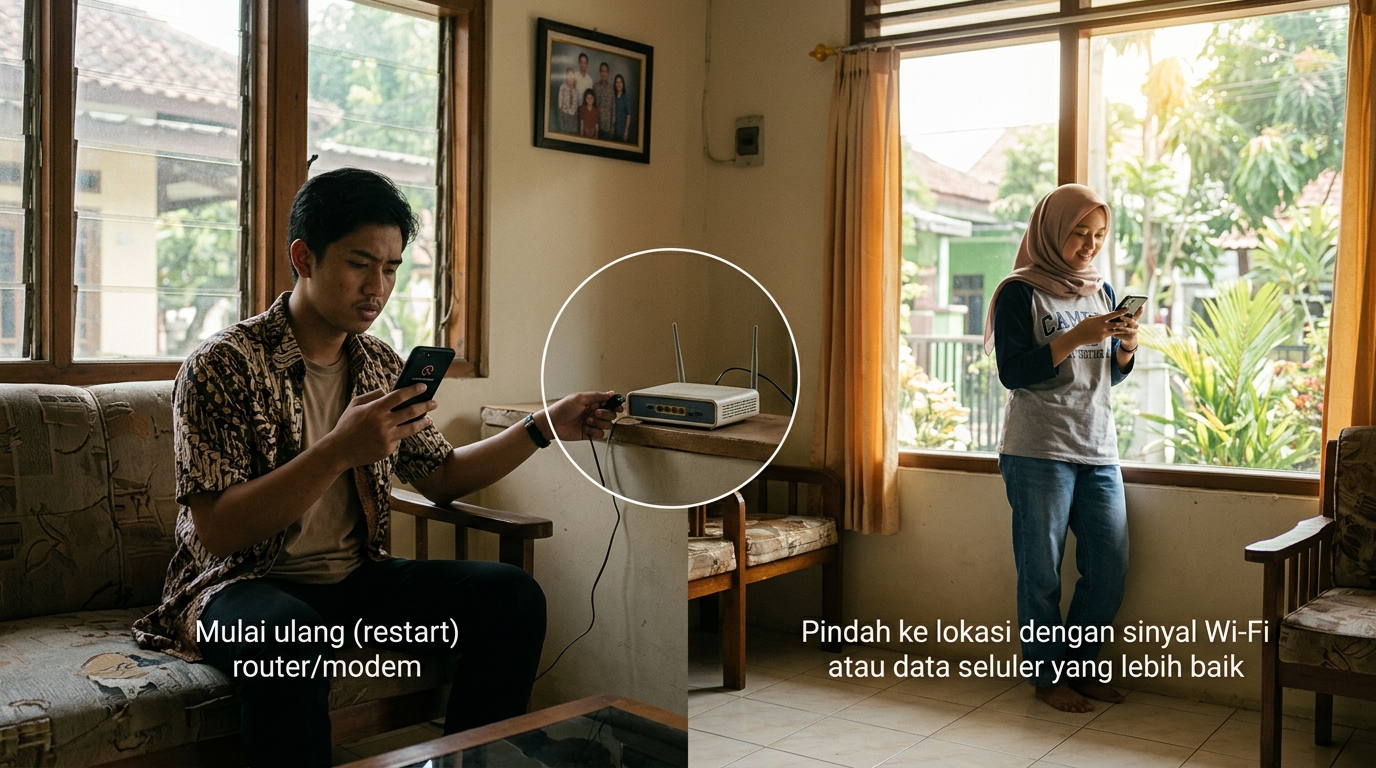 Koneksi Internet Stabil: Kunci Sukses Upload Foto Dokumen Online di 2026