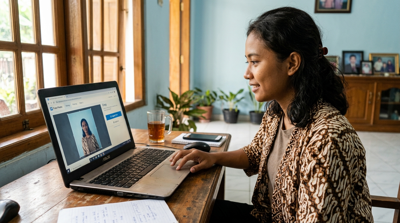 Cara Membuat Pas Foto Online Gratis di Tahun 2026: Panduan Lengkap Tanpa Aplikasi