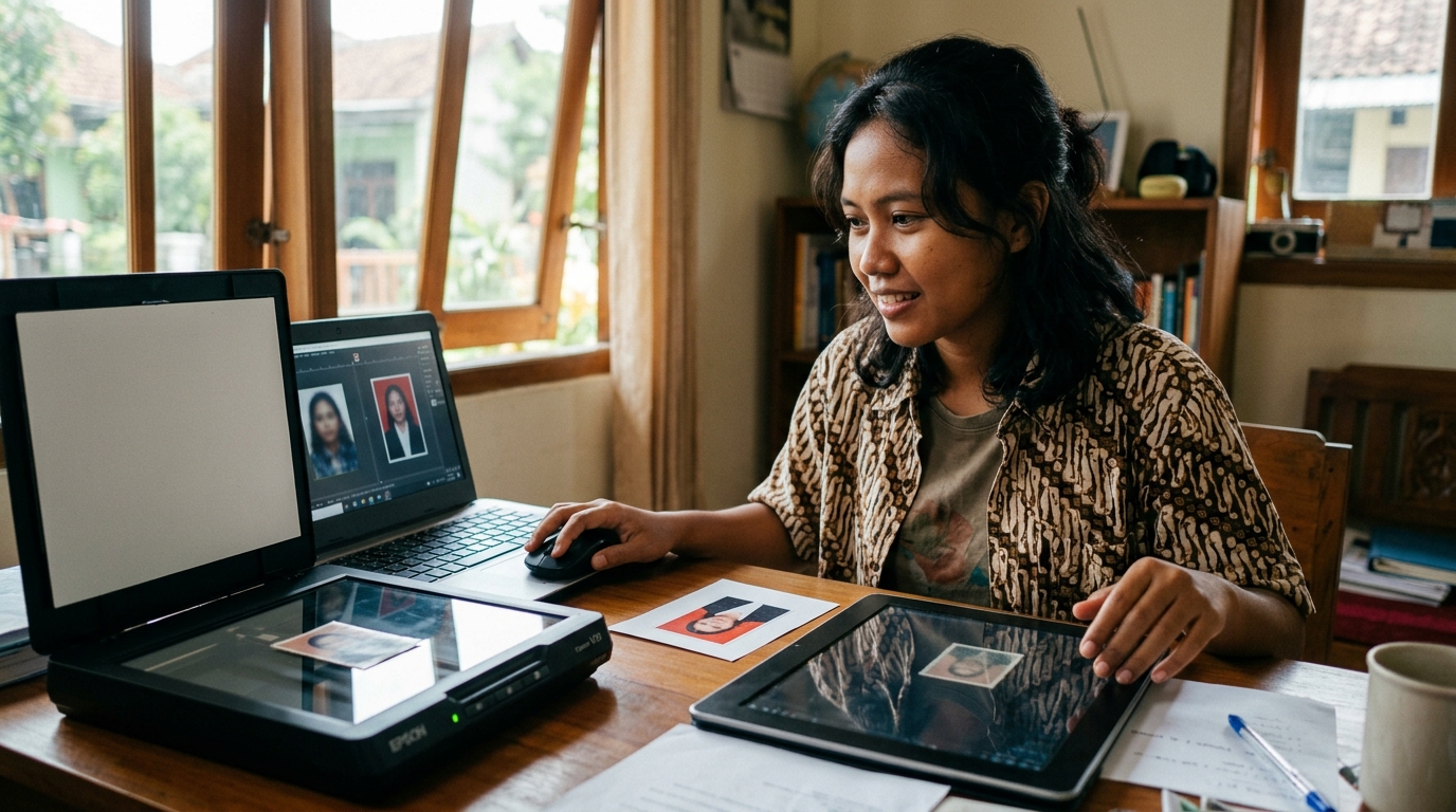 Panduan Lengkap Memperjelas Pas Foto Resolusi Rendah agar Siap Dipakai di 2026