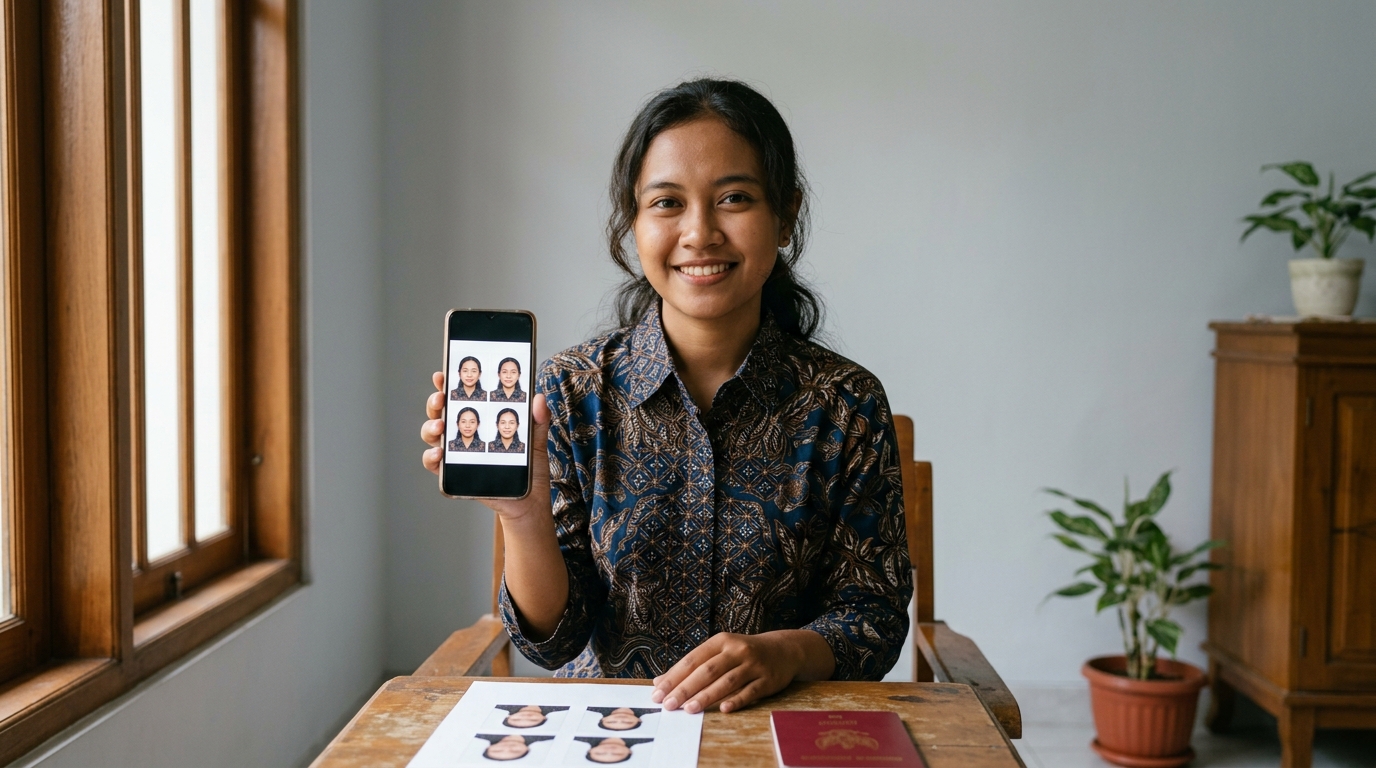 Supporting image showing the final accepted-looking result described in "Persiapan Awal: Kunci Hasil Maksimal dari HP Anda".
