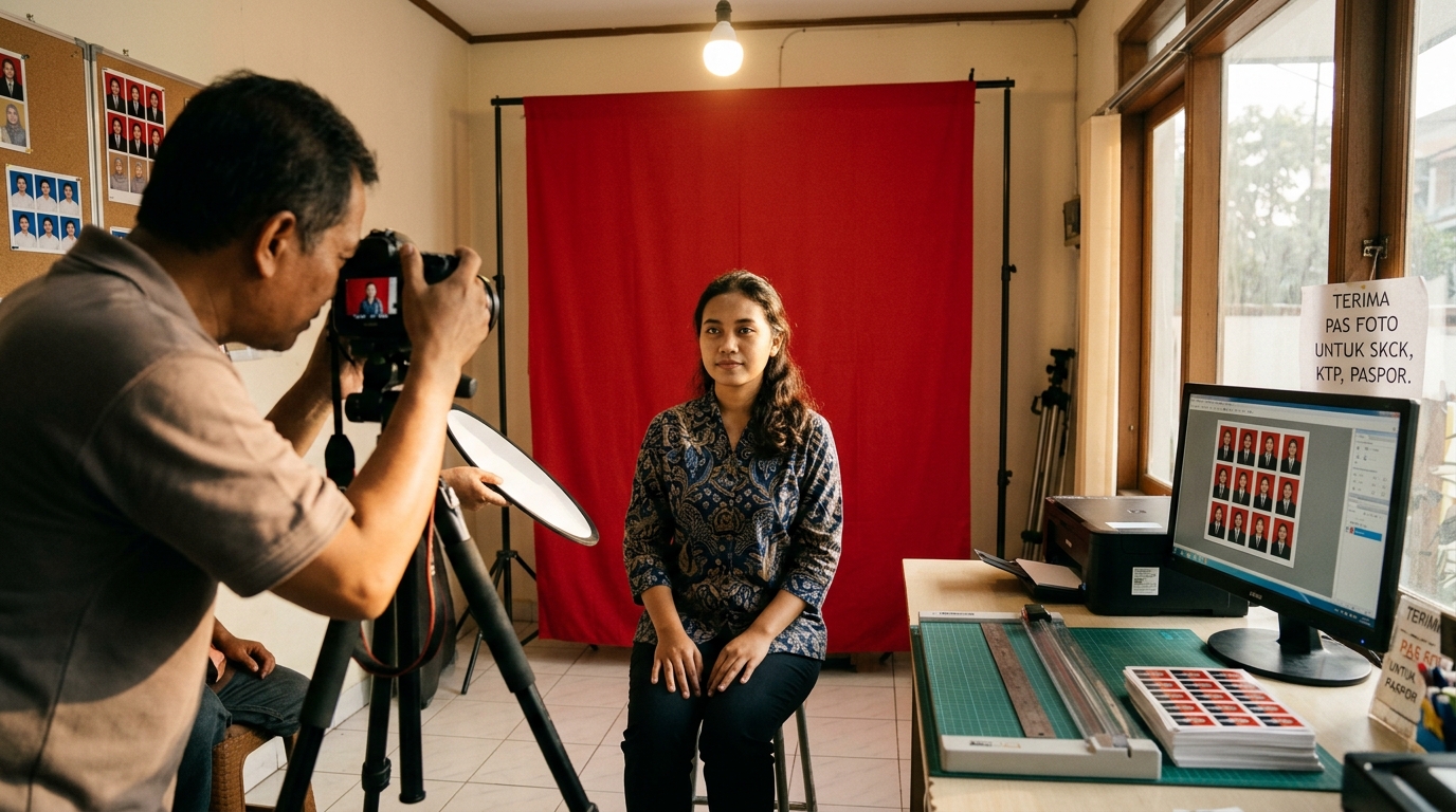 Panduan Lengkap Pas Foto SKCK 2026: Syarat, Ukuran, dan Tips Anti-Tolak