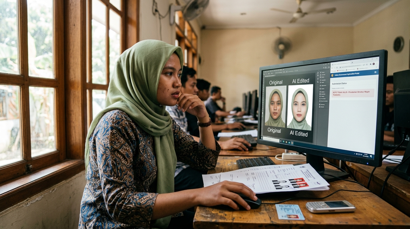 Pas Foto Edit AI Ditolak 2026: Memahami Batasan dan Membangun Kredibilitas Visual