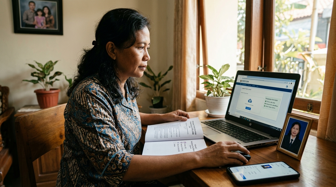 Supporting image that visualizes the requirements, checklist, or technical standards from "Spesifikasi Teknis Foto Digital untuk Aplikasi SIASN".