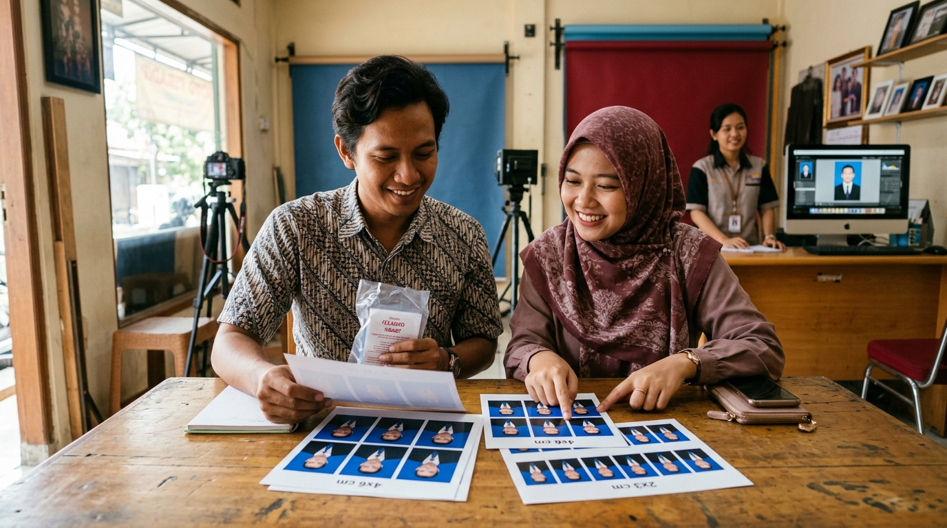 Hero image showing the broader real-world context for pas foto buku nikah.