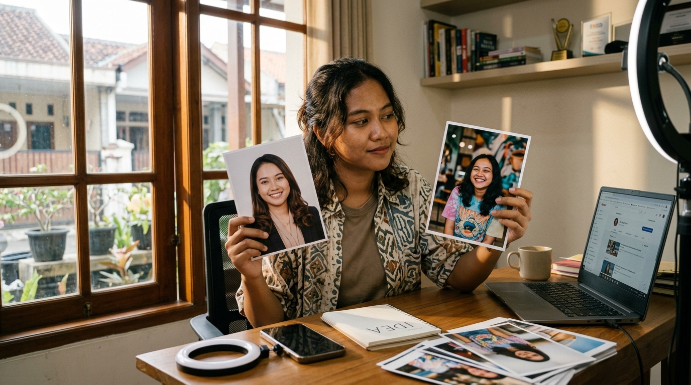Kesan Pertama yang Memukau: Mengapa Pas Foto Profesional Penting untuk Content Creator di 2026
