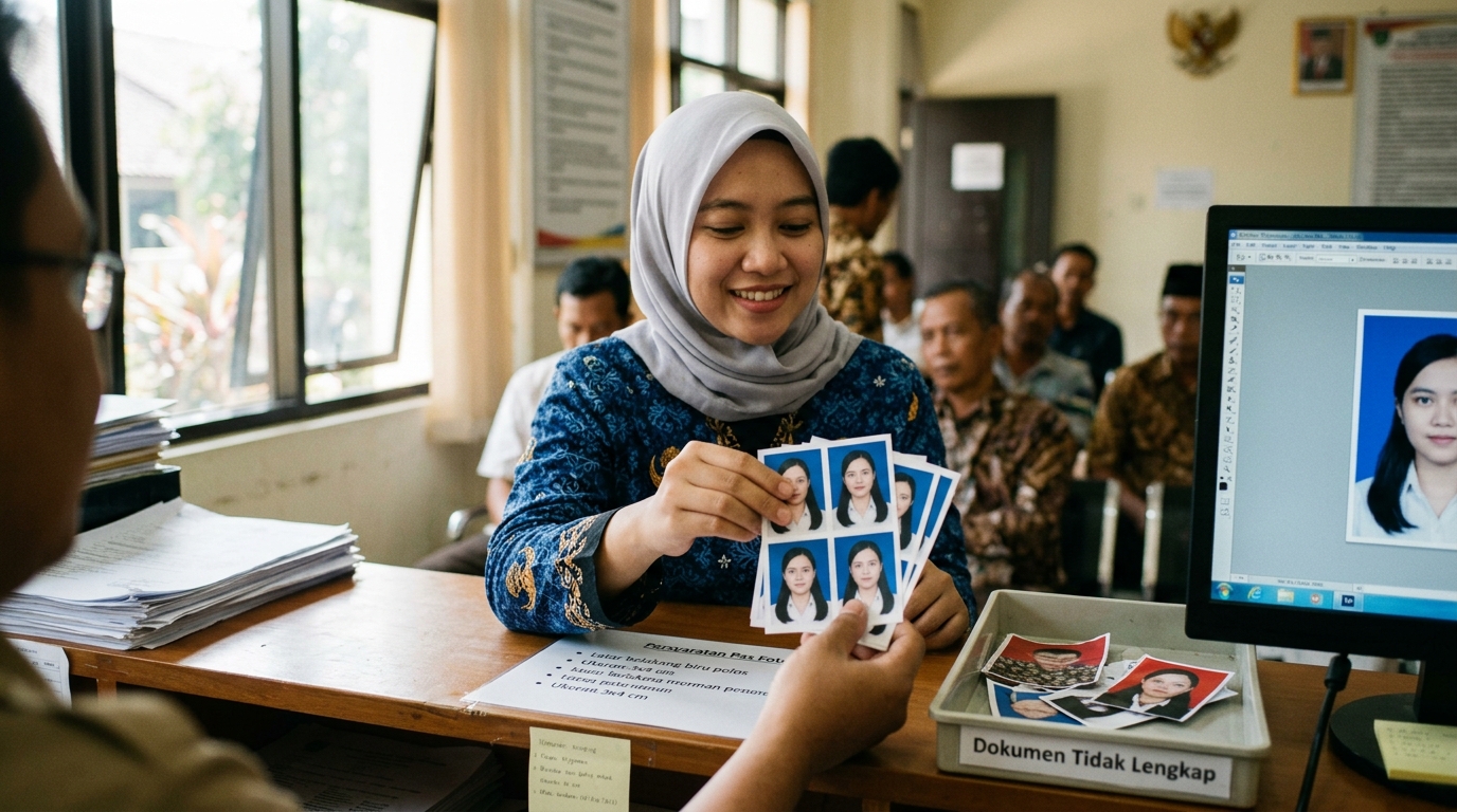 Supporting image showing the final accepted-looking result described in "Kesalahan Umum yang Harus Dihindari".