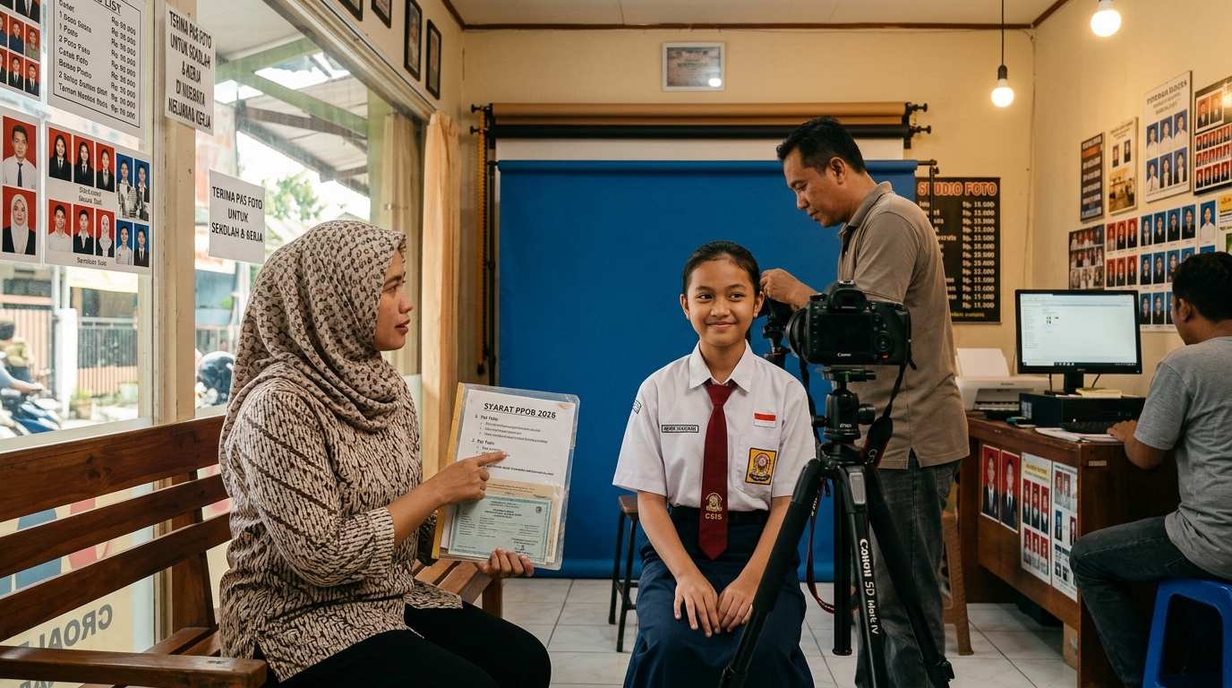 Lebih dari Sekadar Gambar: Membangun Kesan Pertama Meyakinkan dengan Pas Foto PPDB 2026