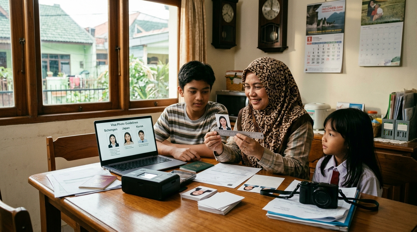 Hero image showing the broader real-world context for ukuran foto visa schengen jepang korea 2026.