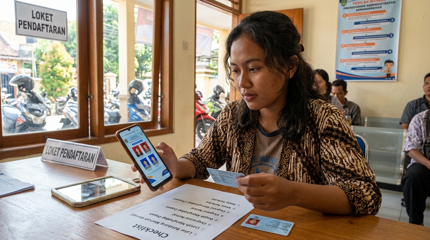 Supporting image that visualizes the requirements, checklist, or technical standards from "Memahami Ketentuan Foto KTP Terbaru".