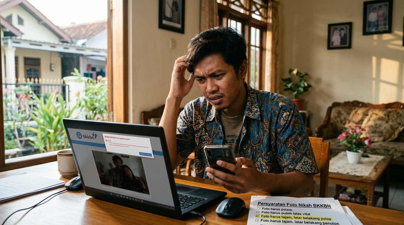 Supporting image showing the main action or workflow from "Kesalahan Umum yang Sering Membuat Foto Ditolak".