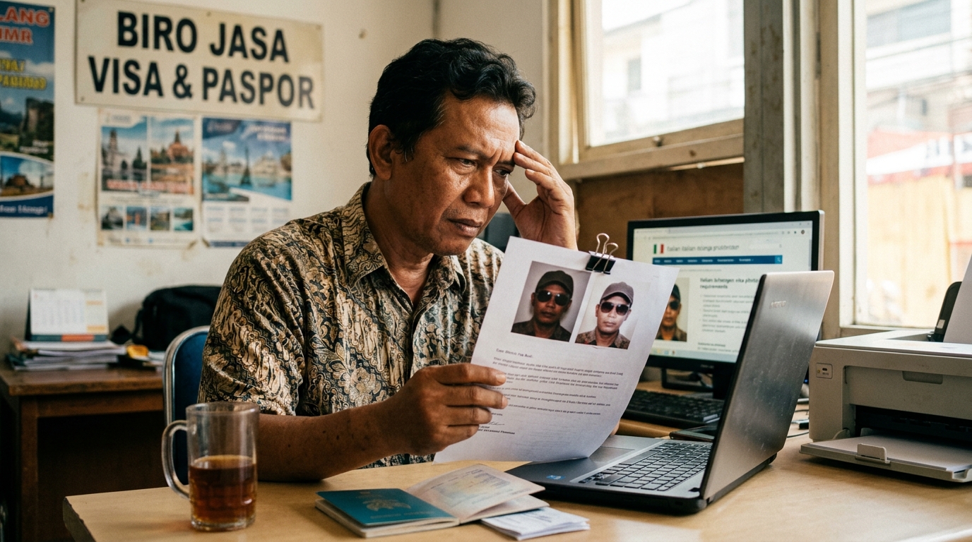 Panduan Lengkap Foto Visa Schengen Italia 2026: Anti-Tolak dan Sesuai Ketentuan
