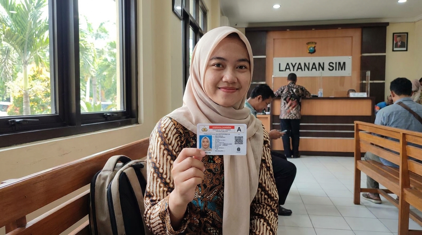 Supporting image showing the final accepted-looking result described in "Membangun Kepercayaan Diri Melalui Persiapan Visual".