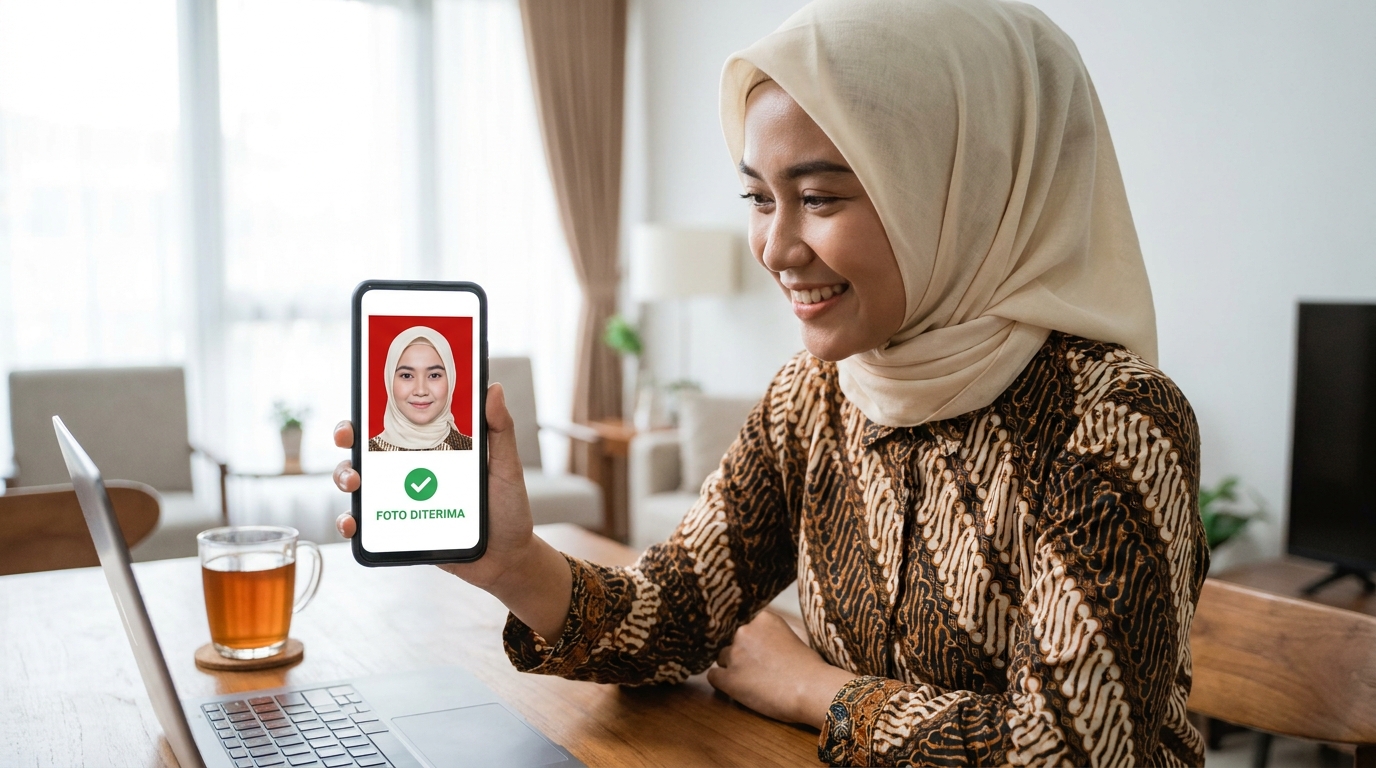 Supporting image showing the final accepted-looking result described in "Hindari Kesalahan Ini Agar Verifikasi Lancar".