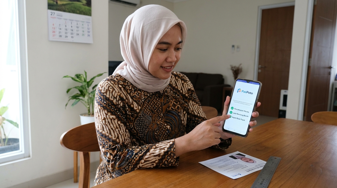 Supporting image that visualizes the requirements, checklist, or technical standards from "Solusi Praktis dengan Teknologi AI".