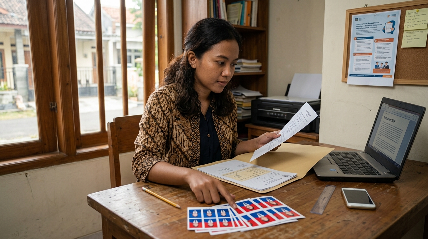 Supporting image that visualizes the requirements, checklist, or technical standards from "Detail Ukuran dan Latar Belakang Foto SIUP".