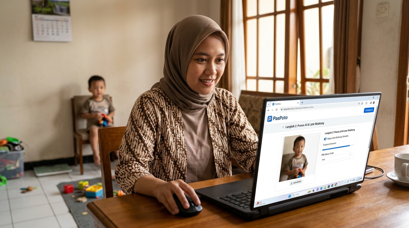 Cara Buat Pas Foto Anak Balita Online yang Sesuai Ketentuan (2026)