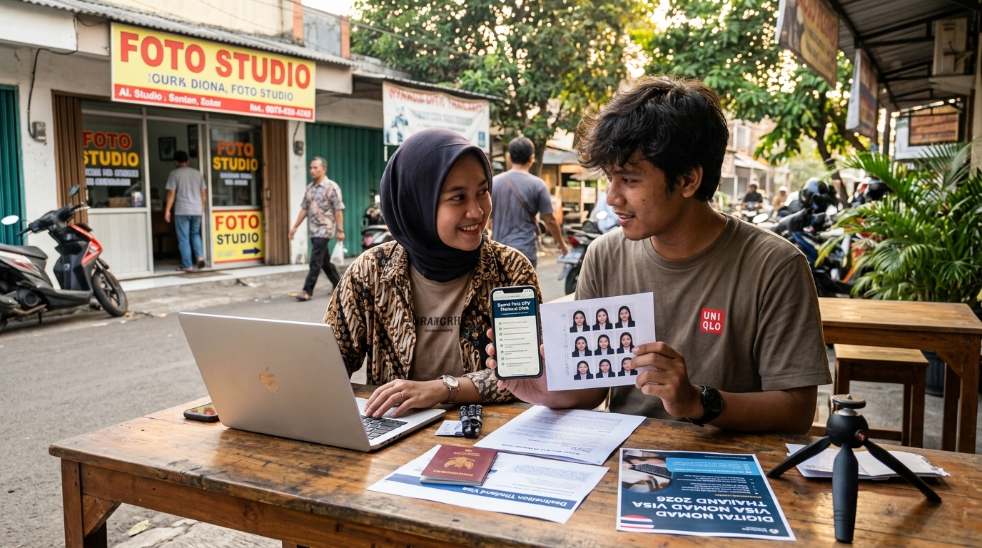 Panduan Lengkap Foto Destination Thailand Visa (DTV) 2026 untuk Digital Nomad