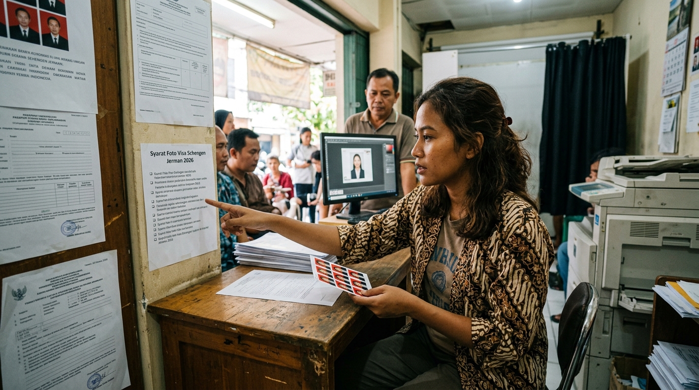 Kunci Sukses Visa Schengen Jerman 2026: Memahami Syarat Foto Biometrik yang Presisi
