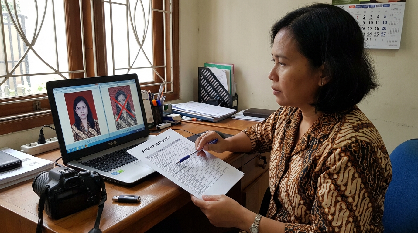 Supporting image that visualizes the requirements, checklist, or technical standards from "Menghindari Penolakan Sistem Akibat Kualitas File yang Rendah".