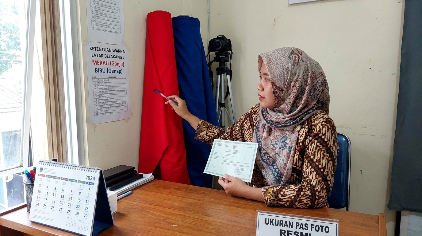 Hero image showing the broader real-world context for ukuran pas foto, inspired by the section "Kegunaan Umum Berdasarkan Ukuran".