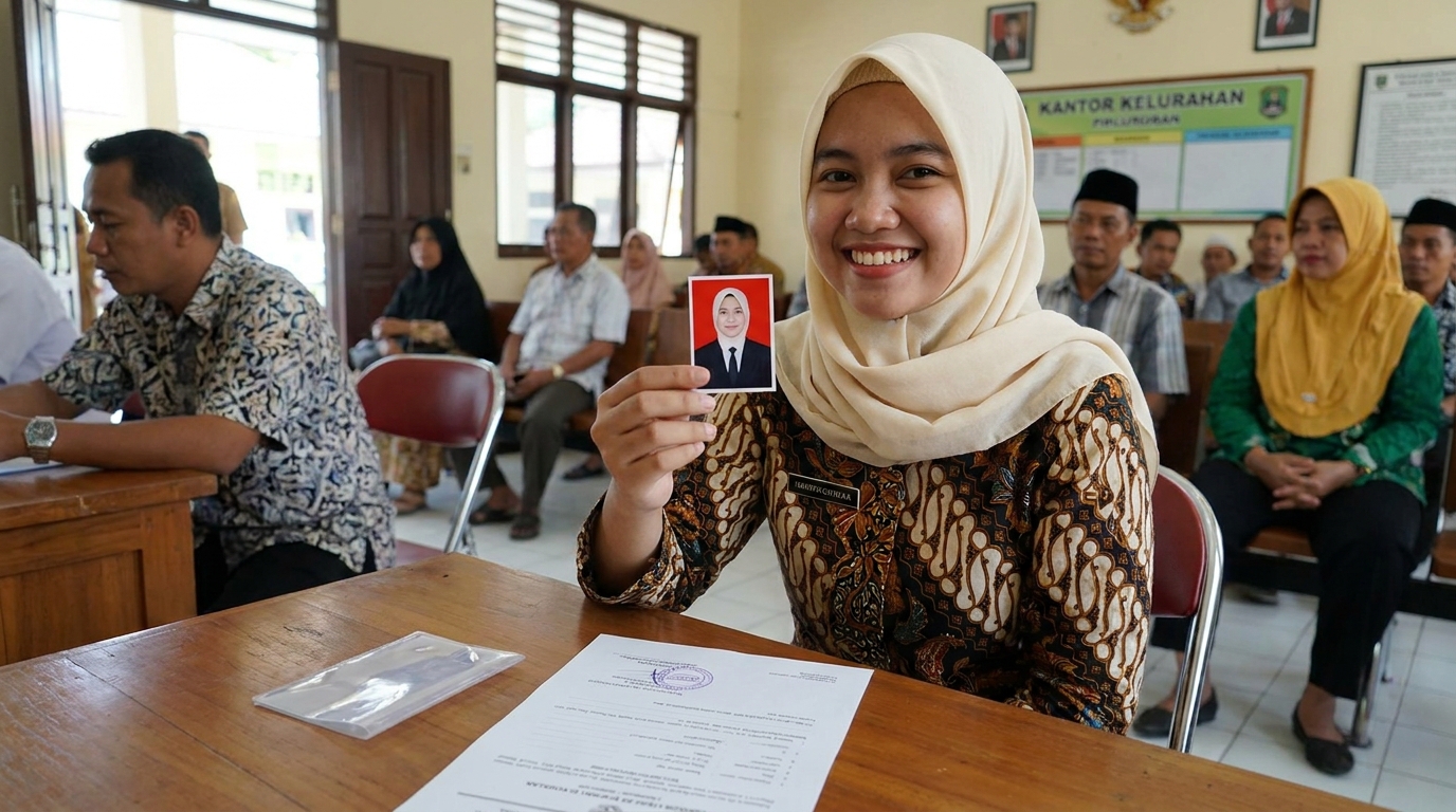 Supporting image that visualizes the requirements, checklist, or technical standards from "Ketentuan Warna Latar Belakang".