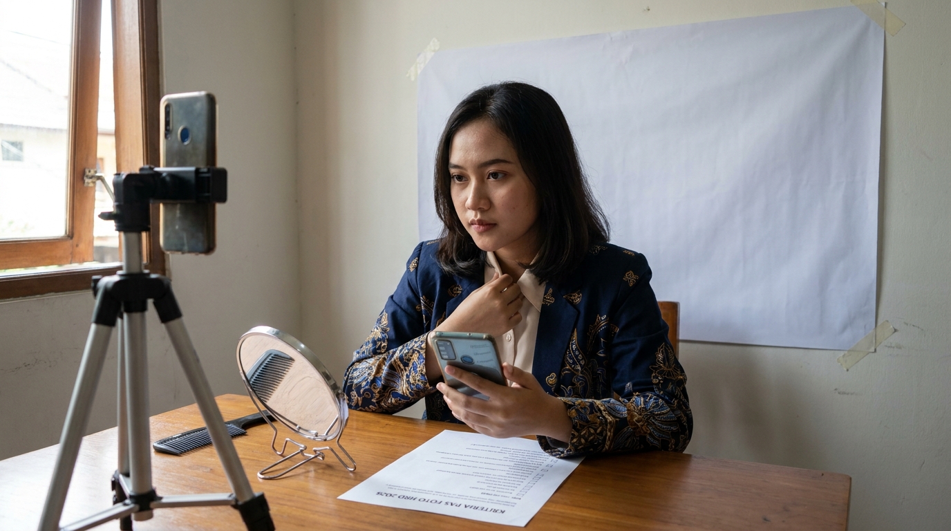 Supporting image showing the main action or workflow from "Cara Buat Pas Foto Online dengan Rasio 4x6 yang Tepat".
