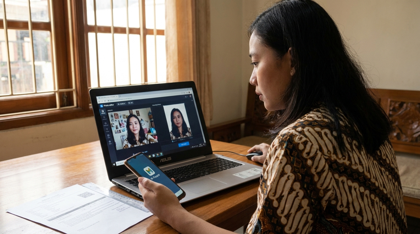 Panduan Buat Foto Paspor Online 2026: Syarat, Tips, dan Cara Edit Mandiri