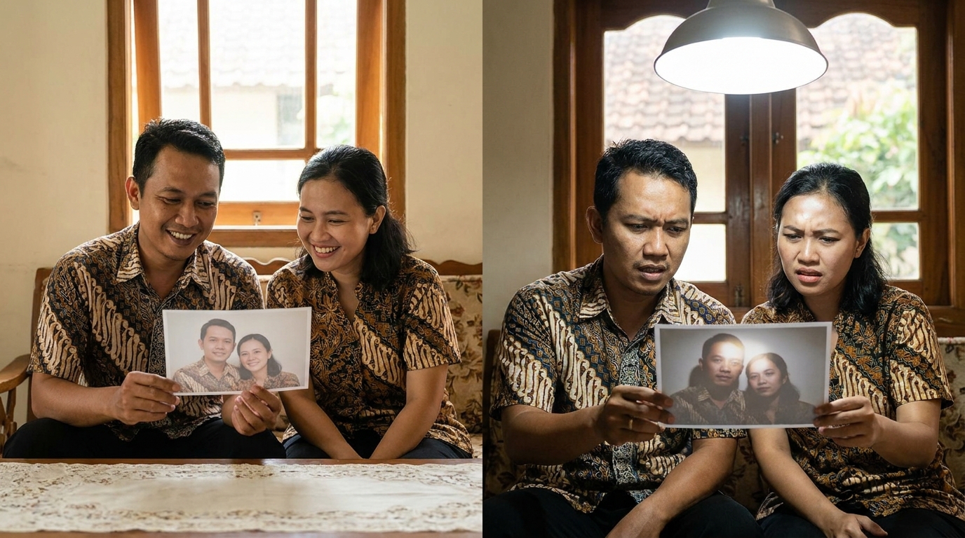 Supporting image showing a clear evaluation or comparison inspired by "Panduan Pencahayaan dan Sudut Kamera".