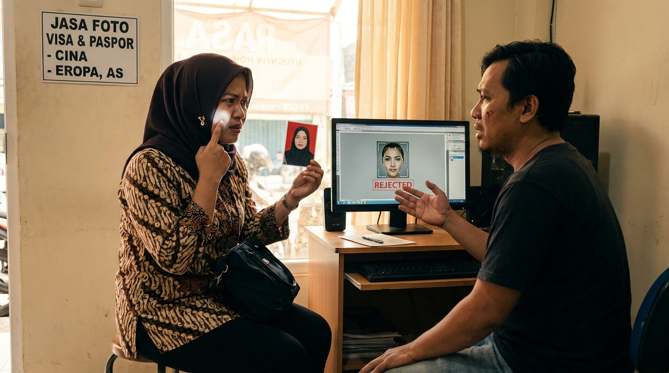 Panduan Foto Visa China 2026: Syarat, Ukuran, dan Ketentuan Biometrik