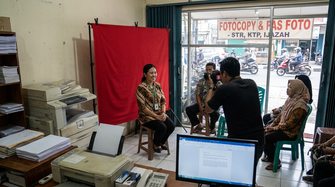 Panduan Lengkap Pas Foto STR Tenaga Medis 2026: Ketentuan & Tips Terbaru