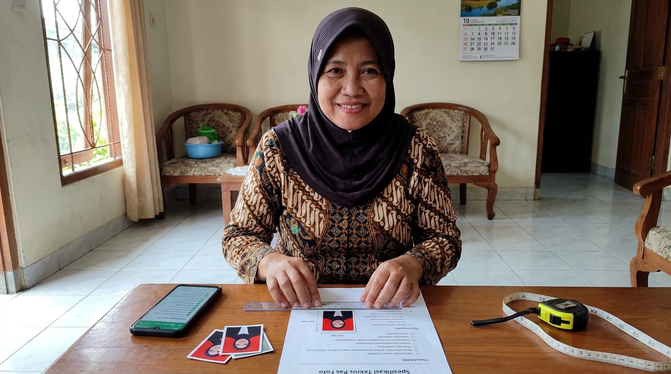 Supporting image that visualizes the requirements, checklist, or technical standards from "Spesifikasi Teknis dan Kualitas Gambar".