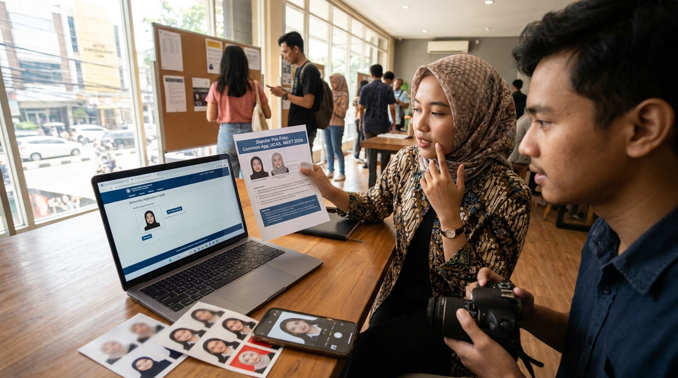 Panduan Lengkap Foto Aplikasi Kuliah Luar Negeri 2026: Syarat & Tips Profesional