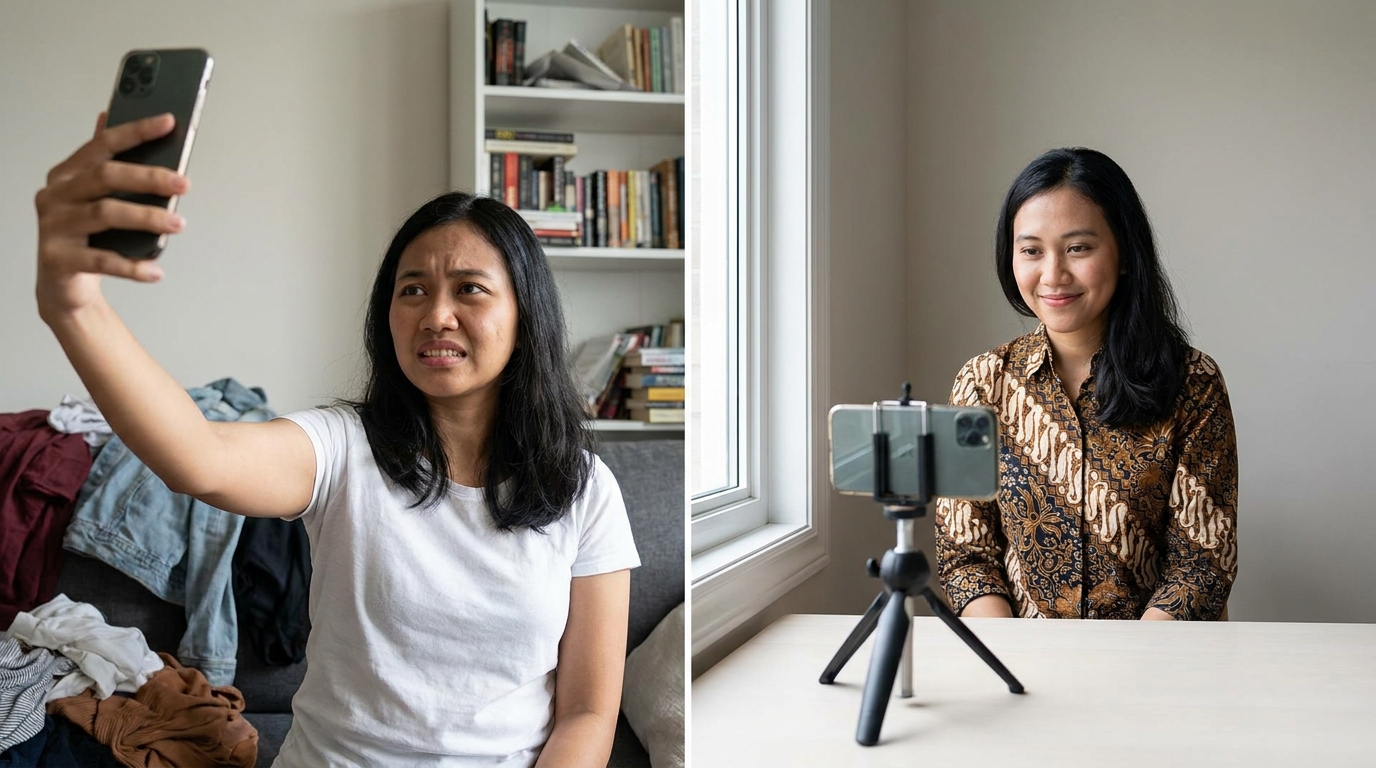 Panduan Praktis Foto Headshot Profesional 2026: Kualitas Studio Tanpa Keluar Rumah