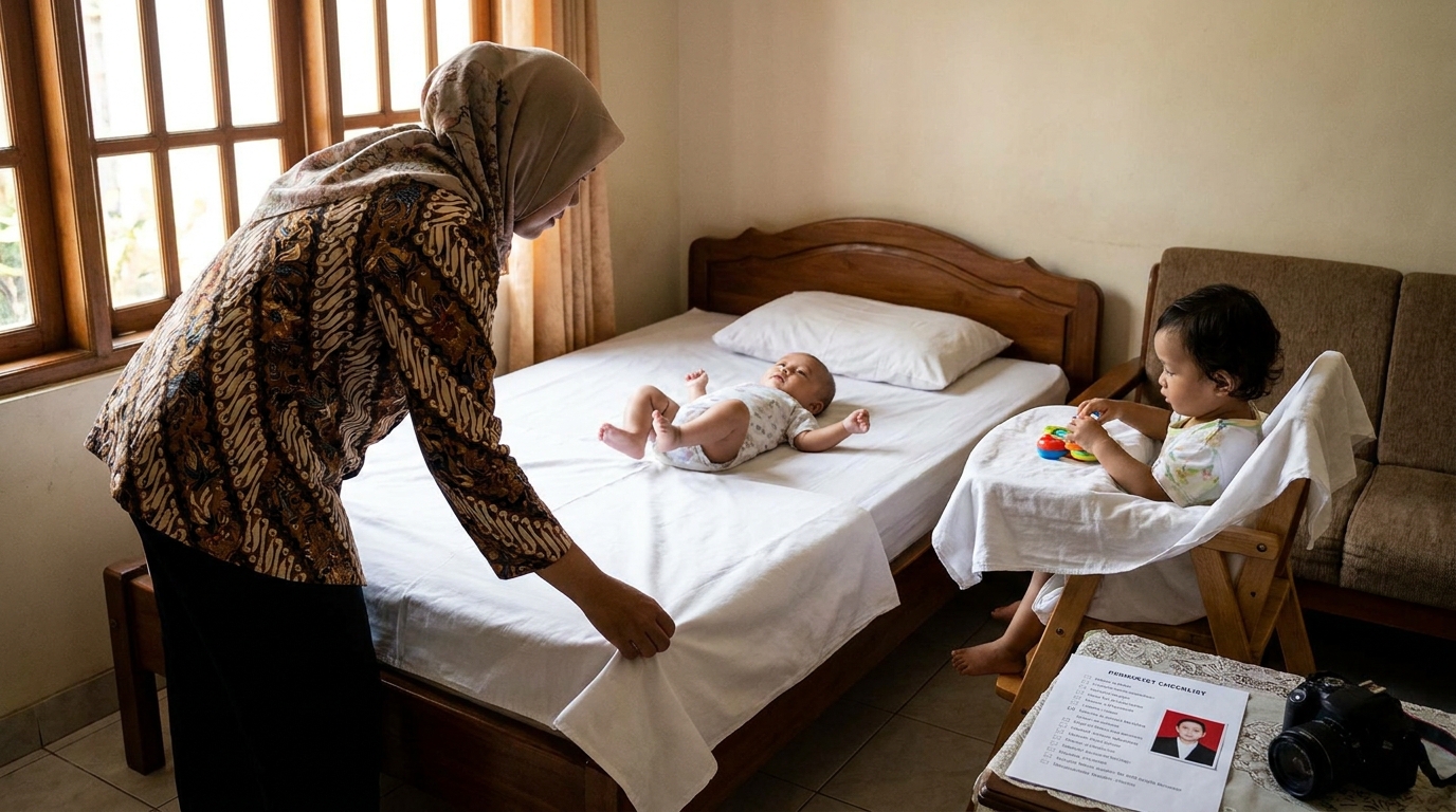 Supporting image that visualizes the requirements, checklist, or technical standards from "Trik Posisi untuk Berbagai Usia".