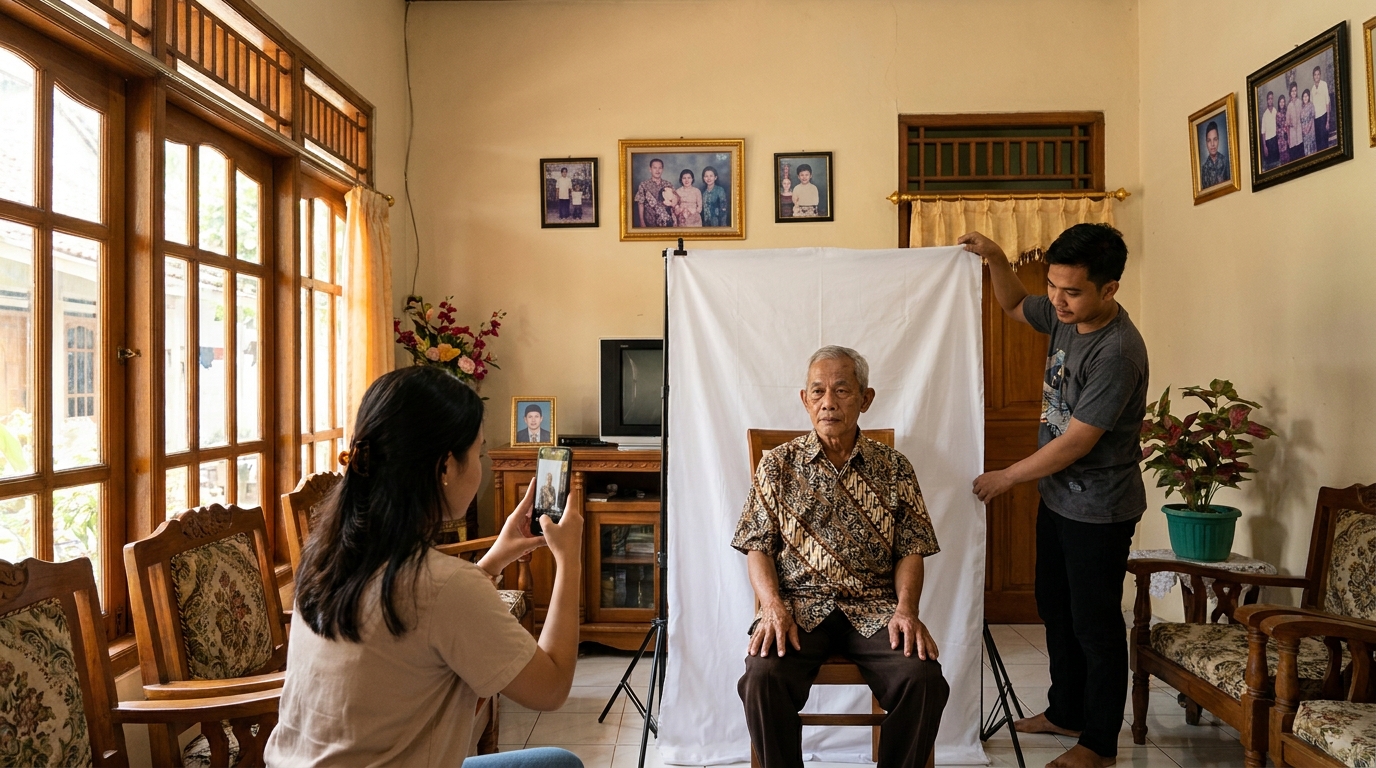Panduan Lengkap Pas Foto Lansia 2026: Syarat, Teknik, dan Solusi Praktis
