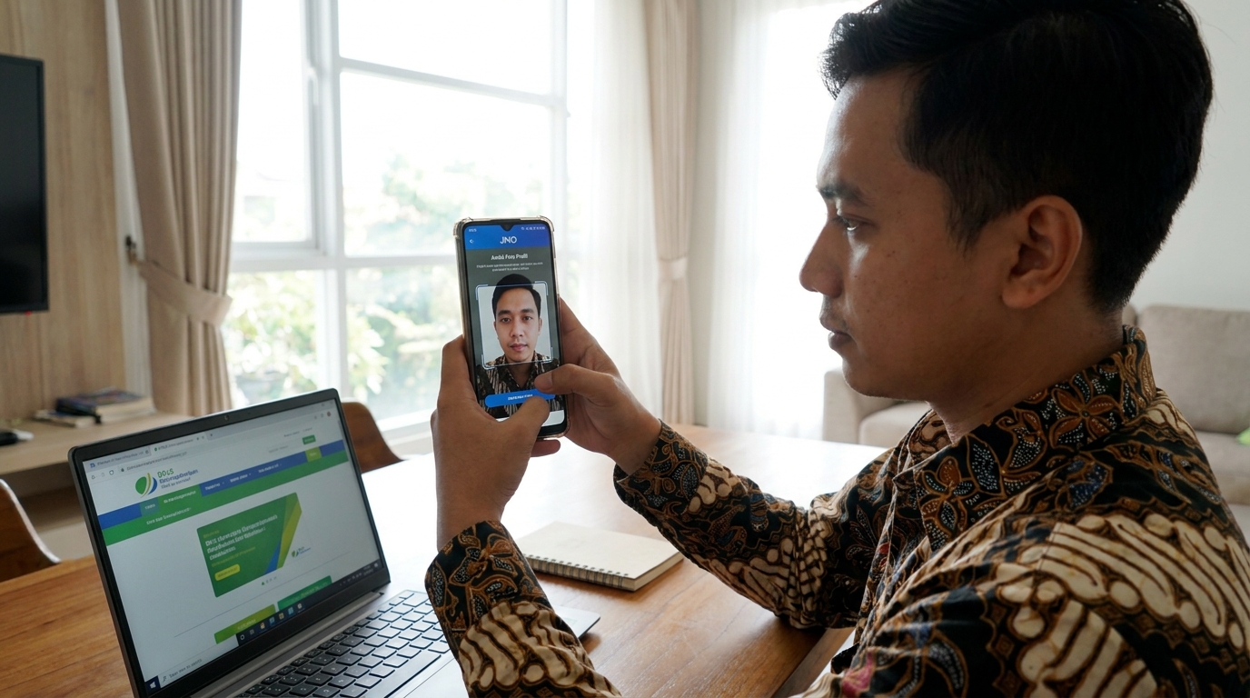 Supporting image showing the main action or workflow from "Mengapa Detail Visual Menentukan Kelancaran Klaim JHT".