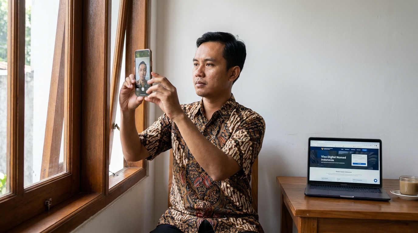 Panduan Lengkap Foto Visa Digital Nomad Indonesia (E33G) 2026